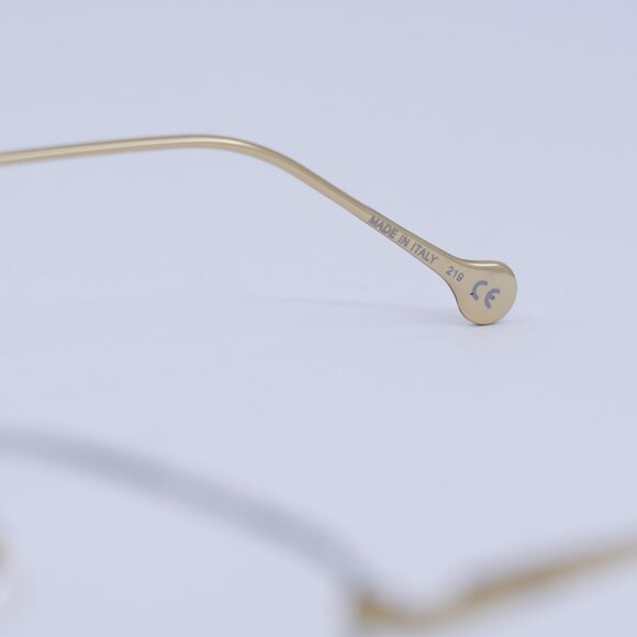 🕶️ New Salvatore Ferragamo SF2188 050 Eyeglasses - Palladium/Gold Frame 55mm - Picture 7 of 10